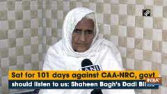 Sat for 101 days against CAA-NRC, govt should listen to us: Shaheen Bagh's Dadi Bilkis