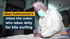 Meet Kathmandu's oldest kite maker who takes deity for kite surfing