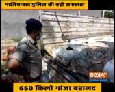 Ghaziabad: 650 kg cannabis worth Rs 1 crore seized