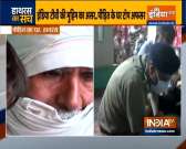 DGP Hitesh Chandra meets Hathras victim's faimly