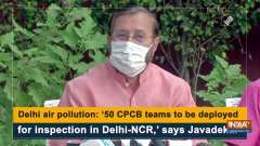 Delhi air pollution: '50 CPCB to be deployed for inspection in Delhi-NCR,' says Javadekar