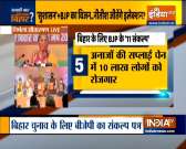 Bihar assembly election 2020: FM Nirmala Sitharaman releases BJP's 'Vision Document