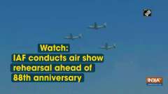 Watch: IAF conducts air show rehearsal ahead of 88th anniversary