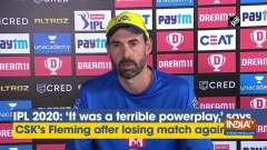 IPL 2020: 'It was a terrible powerplay,' says CSK's Fleming after losing match against MI