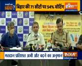 Bihar Assembly&thinsp;Election: Around 54% voter turnout recorded in first phase of polling
