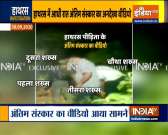 New video surfaces showing UP Police forcibly cremating Hathras rape victim with no family participation
