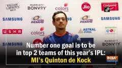 Number one goal is to be in top 2 teams of this year's IPL: MI's Quinton de Kock