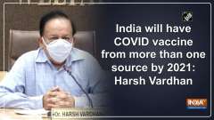 India will have COVID vaccine from more than one source by 2021: Harsh Vardhan