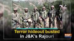 Terror hideout busted in JandK's Rajouri