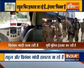 Rahul, Priyanka Gandhi Vadra reach Delhi Noida Direct Flyway