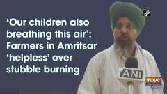 'Our children also breathing this air': Farmers in Amritsar 'helpless' over stubble burning