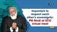 Important to respect each other's sovereignty: PM Modi at SCO virtual meet