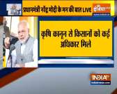 Committed to welfare of hardworking Indian farmer: PM Modi on 'Mann ki Baat'