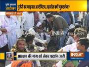 Gujjar blocks Delhi-Mumbai railway tracks, several trains diverted