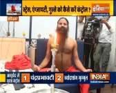 To control anger, do sheershasana and other yogasanas daily