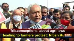 'Misconceptions' about agri laws leading to farmers protest: Nitish Kumar