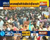 People throng Delhi's Sarojini Nagar market in large numbers despite spike in coronavirus cases