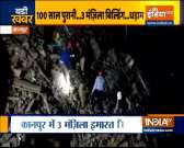 3-storey building collapses in Kanpur's Kuli Bazar