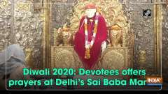 Diwali 2020: Devotees offers prayers at Delhi's Sai Baba Mandir