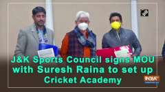 J&K Sports Council signs MOU with Suresh Raina to set up Cricket Academy