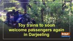Toy trains to soon welcome passengers again in Darjeeling