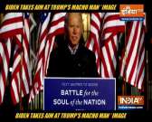 Biden takes aim at Trump's 'macho man' image
