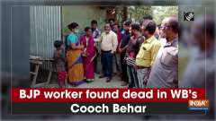 BJP worker found dead in WB's Cooch Behar