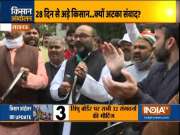 Farmers to hold meeting at Singhu border shortly, Congress hold protest in Lucknow against Farm laws
