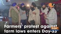 Farmers' protest against farm laws enters Day-33