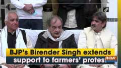 BJP's Birender Singh extends support to farmers'protest