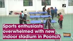 Sports enthusiasts overwhelmed with new indoor stadium in Poonch