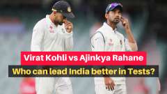 AUS vs IND: Virat Kohli vs Ajinkya Rahane: Who can lead India better?