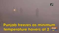 Punjab freezes as minimum temperature hovers at 2 degree C.