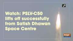 Watch: PSLV-C50 lifts off successfully from Satish Dhawan Space Centre