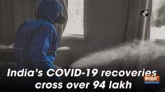 India's COVID-19 recoveries cross over 94 lakh