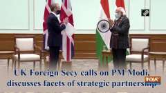 UK Foreign Secy calls on PM Modi, discusses facets of strategic partnership