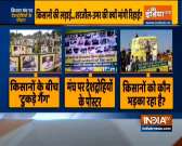 Posters demanding release of Umar Khalid, Sharjeel Imam surface during farmers' stir in Delhi