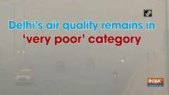 Delhi's air quality remains in 'very poor' category