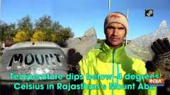 Temperature dips below -4 degrees Celsius in Rajasthan's Mount Abu