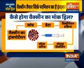 Government begins Covid-19 vaccine dry run in four states