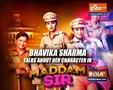 TV actress Bhavika Sharma talks about her show 'Madam Sir' 