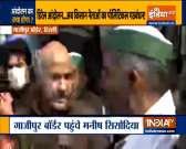 Sisodia visits Ghazipur border to oversee arrangements made by Delhi govt for farmers