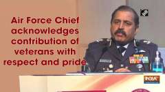 Air Force Chief acknowledges contribution of veterans with respect and pride