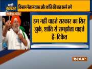 'The resolution should be found through dialogue' says PM Modi to farmers, Rakesh Tikait responds