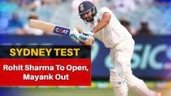 Rohit Sharma walks into Sydney Test playing XI at the cost of Mayank Agarwal