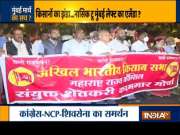 15,000 Maharashtra farmers reach Mumbai's Azad Maidan, to join today&rsquo;s protest rally 
