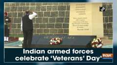 Indian armed forces celebrate 'Veterans' Day'