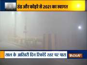 Delhi wakes up to dense fog on the new year's day