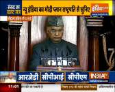  Budget Session 2021: President Kovind addresses joint session of Parliament