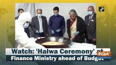 Watch: 'Halwa Ceremony' at Finance Ministry ahead of Budget
